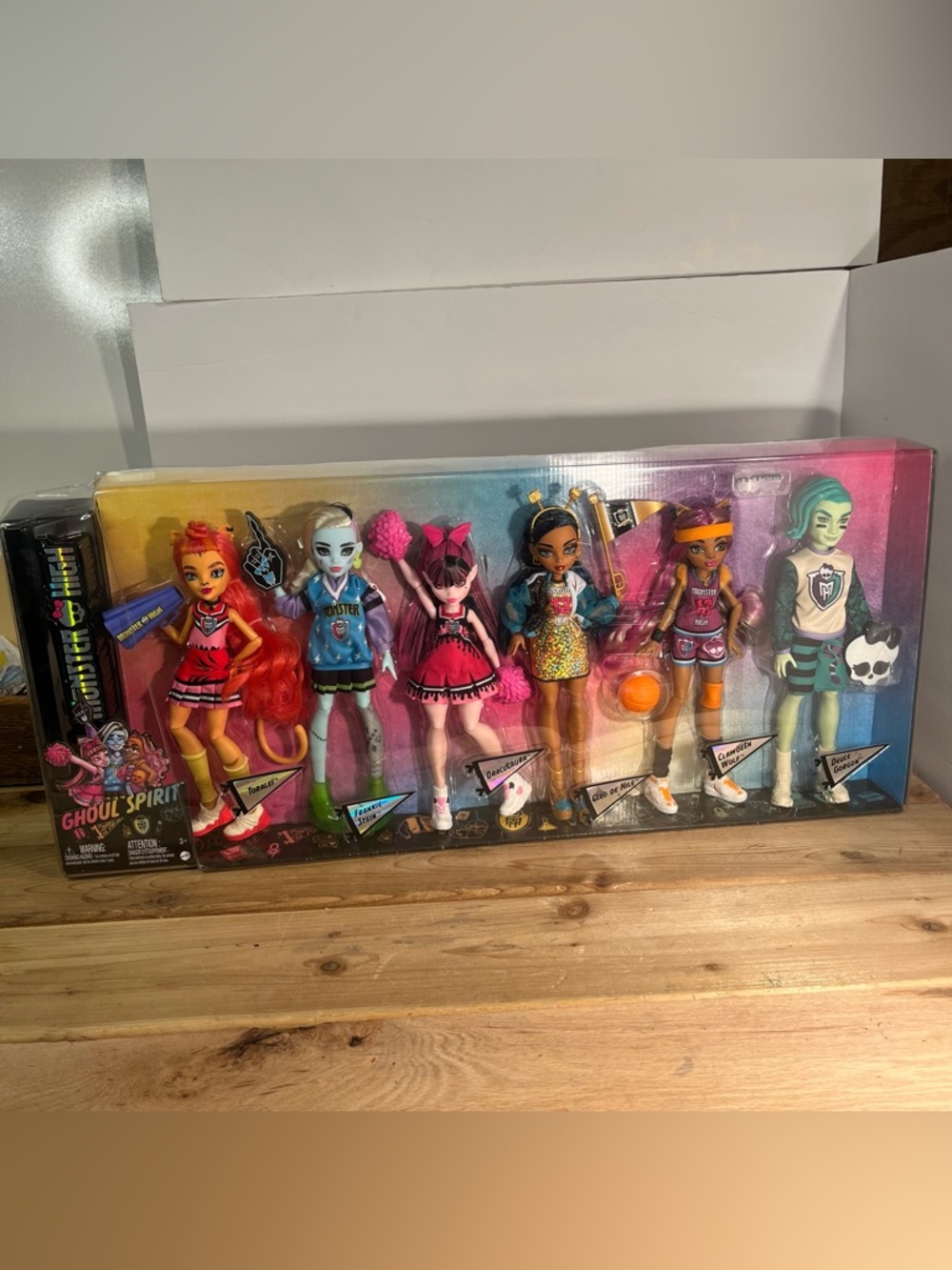 MONSTER HIGH DOLLS GHOUL SPIRIT 6 PACK SPORTY COLLECTION • 2022 New In Box!